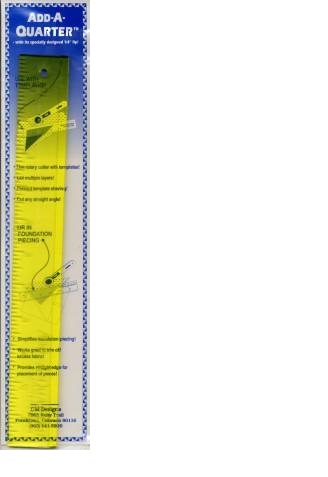 Add A-Quarter Ruler 12 inch – Quilting Is My Therapy